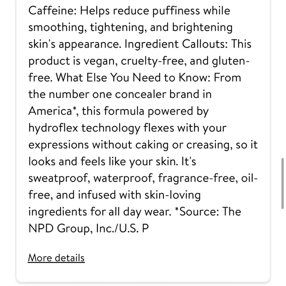 tarte sea hydrocealer concealer